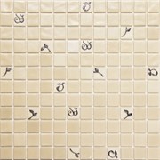 Mix City Ivory Flowers 10% Мозаика 31,6х31,6