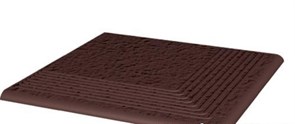 Ступени Natural Brown Duro ступень угловая структурированная 30х30