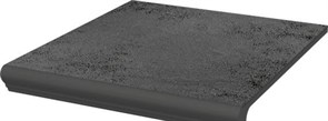 Ступени Semir Grafit ступень простая с носиком структурированная 30x33