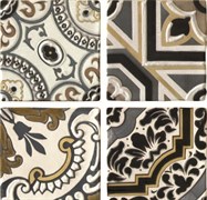 Arezzo Oro Conjunto Комплект декоров из 4 плиток