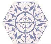 Marrakech Agadir Azul Hexagon Декор
