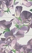Colour Панно Bloom Violet (3 элемента) 59,3х98,5