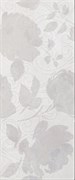 Inserto Bloom grigio Декор 30,5x72,5