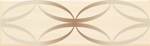 Decor circular berna crema Декор 25x75