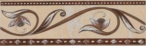 Cnf. Nero Rojo Бордюр 8х25