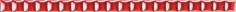 Listelo Beauty Rojo Бордюр 1х20 92шт