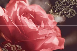 Decor Grandiflora Red (панно из 2х) 60x90