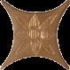 Estrella Charme Bronce Вставка 6,7x6,7