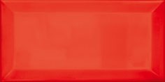 Plaqueta Biselado Rojo Плитка настенная 10x20