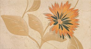 Dec Daino Real Flor 1 crema Декор 32,5x60