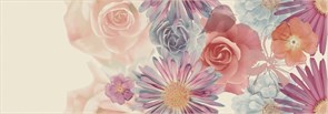 People Malva Floral A Декор 31,6х90