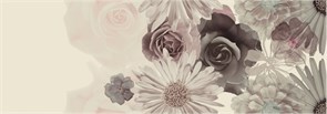 People Blanco Floral A Декор 31,6х90