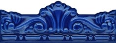 Moldura gotica azul antic Бордюр 7,5x20