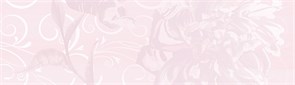 Dec. Flower Pink B Декор 29x100
