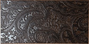 Decor Cachemir Neo черный Декор 25х50