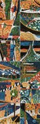 Mural Gaudi 6P Панно ( из 6 плиток) 50х150