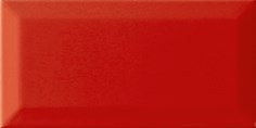 Rojo Brillo Bisel Плитка настенная 10x20