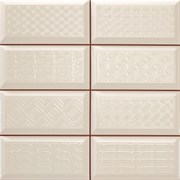 Diamond 4x2 DEC blanco Плитка настенная 31,6x31,6