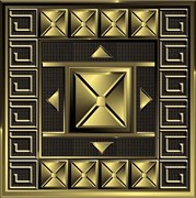 Tc. PIRAMIDE Bronce Brillo Вставка 5х5