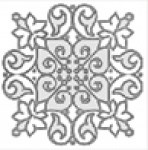 Marble classic Snow White Вставка GT-270/t02 7х7