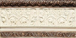 Бордюр Cenefa Interior Gold 12.5*25