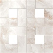 Supernova Onyx Pure White Mosaic Lap 45х45