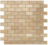 Supernova Onyx Royal Gold Brick Mosaic 30,5x30,5