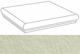 Land White Scalino Angolare 31,5x31,5