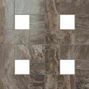 S.M. Woodstone Taupe Mosaic Lap 45x45