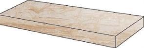 S.M. Woodstone Champagne Scalino Angolare Dx 33x60