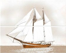 Агат Беж Панно Atlantik 50.5x40.2