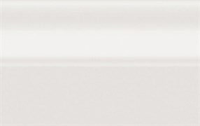 Bianco Mate Boiserie Zocalo 15,8x29,5