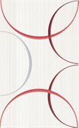 DECOR BOUCLE ROJO 25x40