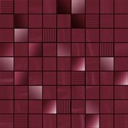 Mosaico Perlage Amaranto 75*25