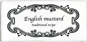 Декор Devon Mustard Super White 15*7.5