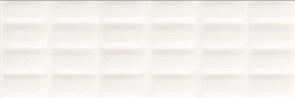 WHITE GLOSSY PILLOW STRUCTURE 25X75