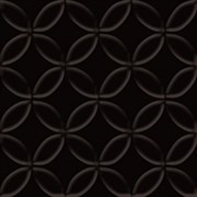 Плитка Ton Nero struktura A Декор 10х10
