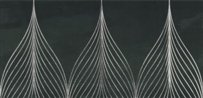 Плитка Hanabi Nero Geometryk 32.5x65.1