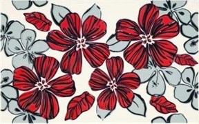 Плитка Vivian Rosa kwiat 25x40
