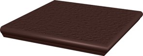Ступени Natural Brown ступень угловая с носиком структурированная 33x33