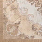 Керамогранит Tremont Beige Плитка напольная 1/4 Rozety 40х40