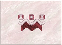 Dacja Samba Rosa декор (U-DAC-WIC071) 25x35