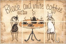 Sagra Giallo coffee Панно (6 эл) (SAG-WPB396C)