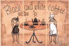 U-SAG-WPB016 Sagra Orange Composition Coffee (комп из 6 шт) 20x30