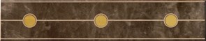 Бордюр Sensa Brown list. 5x25