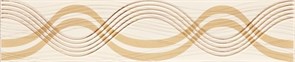 Бордюр Felina Beige list. 8.5x40