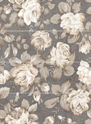Fiori Grigio Панно цветы 1608-0116 (компл. из 4шт)
