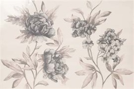 Декор Imperfetto Pearl Flore 65x97 MLXK