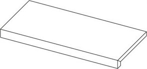 Era Anthracite Scalino Frontale 33х60