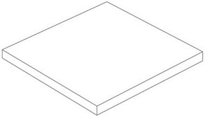 Supernova Stone Grey Scalino laterale dx 33x120